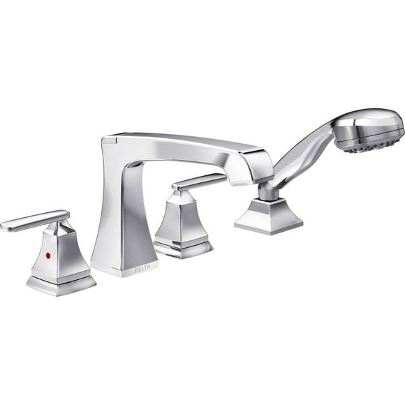Grifo romano para bañera con ducha de mano DELTA Ashlyn Chrome