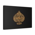 thumbnail image 3 of 3D Gold Spades Playing Card Canvas Wall Art for Home Decor Ready-to-Hang, 3 of 6