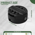 thumbnail image 2 of DWZSTH999 Weed Trimmer Head Replacement Compatible with Dewalt DCST920, DCST922, DCST925, DCST970, DCST990 String Trimmer Weed Eater,Weed Replacement Head Part Pre-Wound Dual 0.080" 20Ft Line, 2 of 8