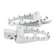 thumbnail image 5 of 2 estriberas de repuesto para motocicleta Yamaha Yzf R6 Tdm 850/900 MT-01 Frente plateado, 5 of 9