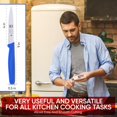 thumbnail image 2 of baomifa-Icel 4-inch Serrated Paring Knife Blue, 2 of 4