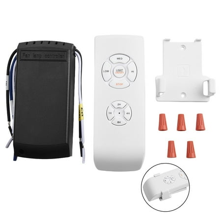 

Universal Ceiling Fan Light Remote Control Kit Timing and Speed Remote Control