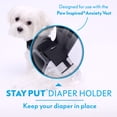 thumbnail image 5 of Paw Inspired Stay Put Dog Diaper Holder for Use with Calming Weighted Anxiety Vest  (Sold Separately), Compatible with Disposable or Washable Dog Diapers, 5 of 7