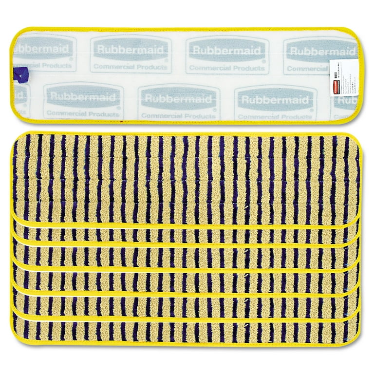 Microfiber Scrubber Pad, Vertical Polyprolene Stripes, 18 Microfiber Scrubber Pad, Vertical Polyprolene Stripes, 18