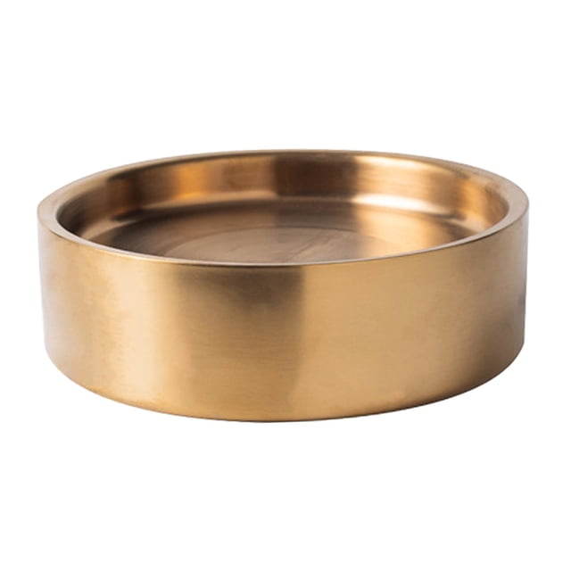 Enfriador de recipiente para servidor refrigerado, enfriador de hielo, servicio refrigerado, enfriador de barra para fiestas 22cm Oro