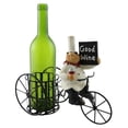 thumbnail image 2 of Three Star Import & Export ZK8160 11 x 9 in. Wine Bottle Holder, Old Chef with Sign, 2 of 2