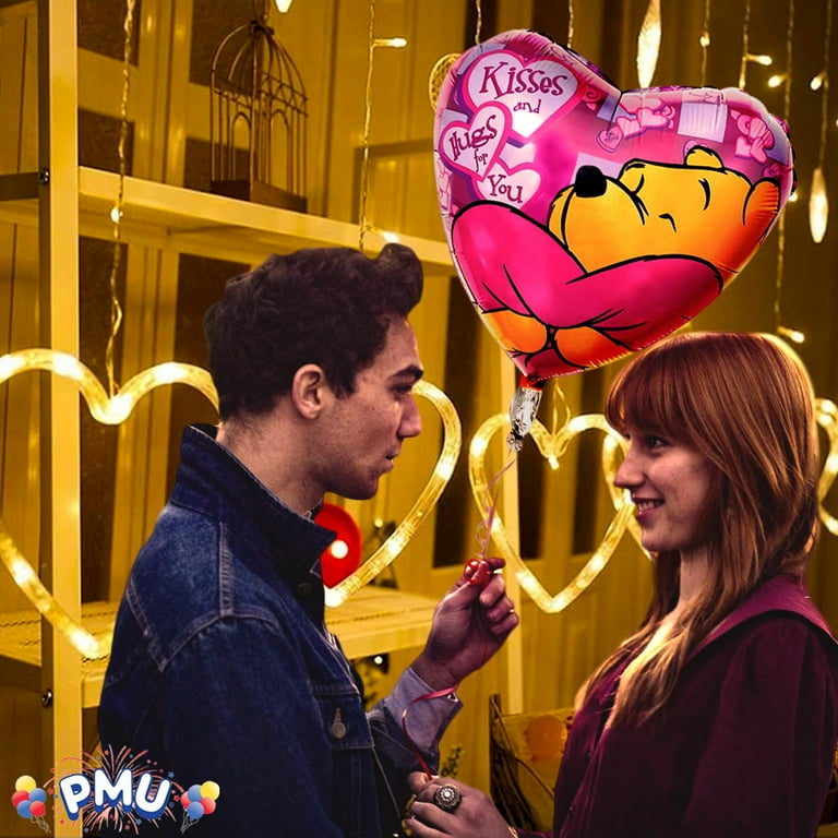I Love You Hugs & Kises Heart Balloon (18 inch) I Love You Hugs & Kises Heart Balloon (18 inch)