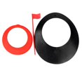 thumbnail image 2 of 21x15cm Golf Putting Cup  con Negro Naranja Cola  Agujero para la taza de golf, 2 of 8