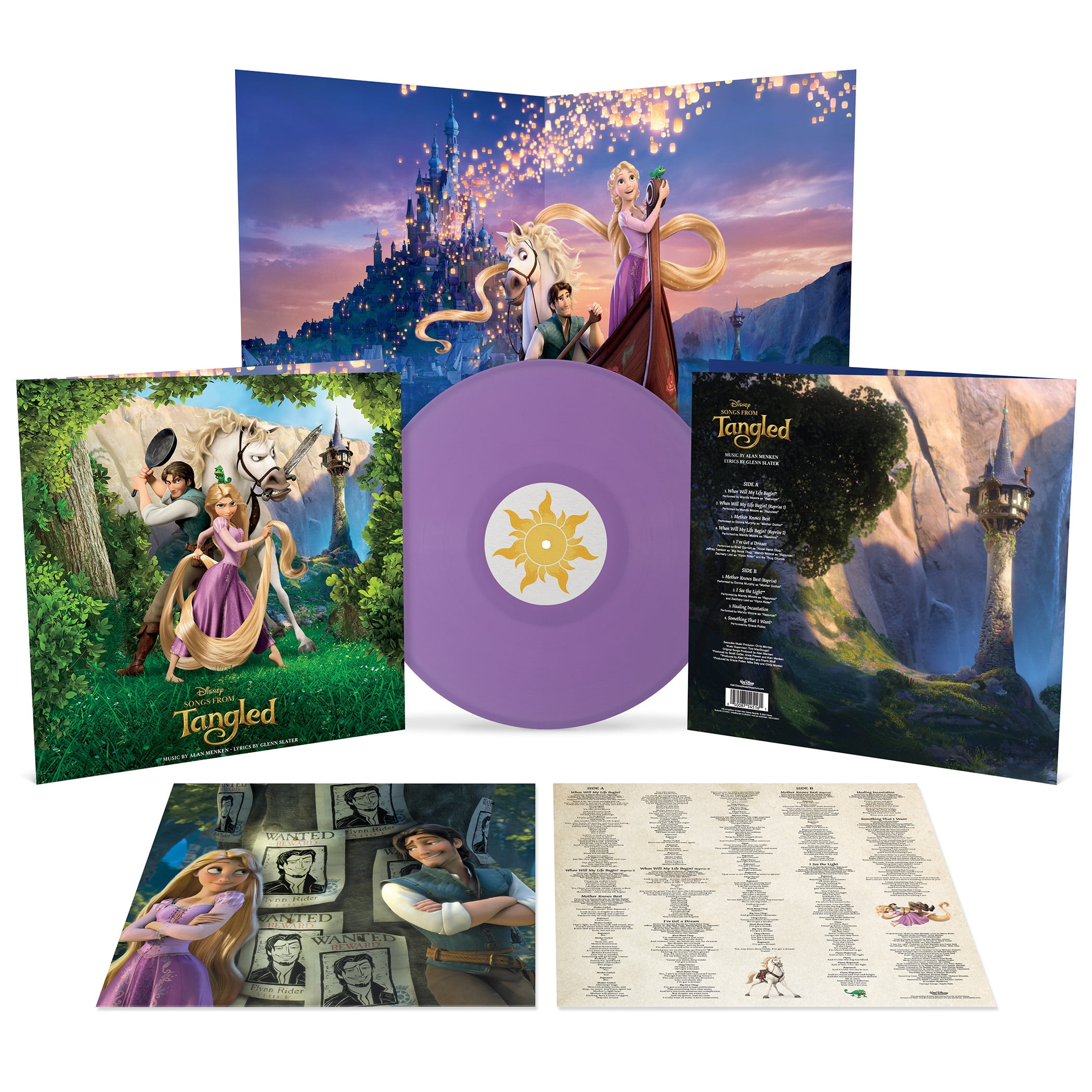 Songs from Tangled / Various (WM) - Songs From Tangled (Various Artists) (Walmart Exclusive) - Music & Performance - Vinyl [Exclusive]