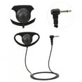 thumbnail image 2 of Écouteur Simple, Écouteurs, Écouteurs Type D pour Téléphones Portables Lecteurs CD/DVD Lecteurs MP3 Microphone Bidirectionnel, 2 of 7