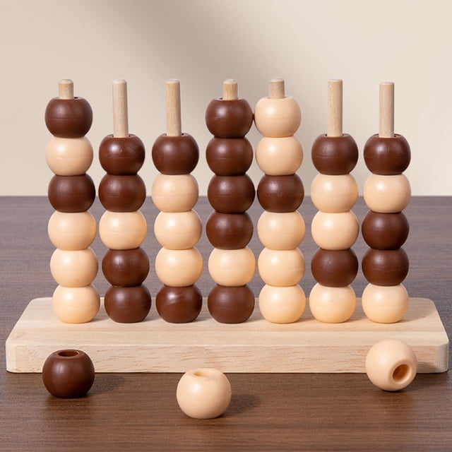 Four Connect Chess Table Game, Juego de Mesa 3d de Doble Jugador Toy Interactive Interactive para Fiestas para Fiestas