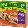 thumbnail image 4 of Nature Valley Granola Bars, Sweet and Salty Nut, Roasted Mixed Nut, 6 Bars, 7.4 OZ, 4 of 11