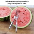 thumbnail image 1 of Fruit Divider Tool,Watermelon Opener Stainless Steel Cut In Half Pliers Watermelon Opener Striking Appearance, 1 of 12