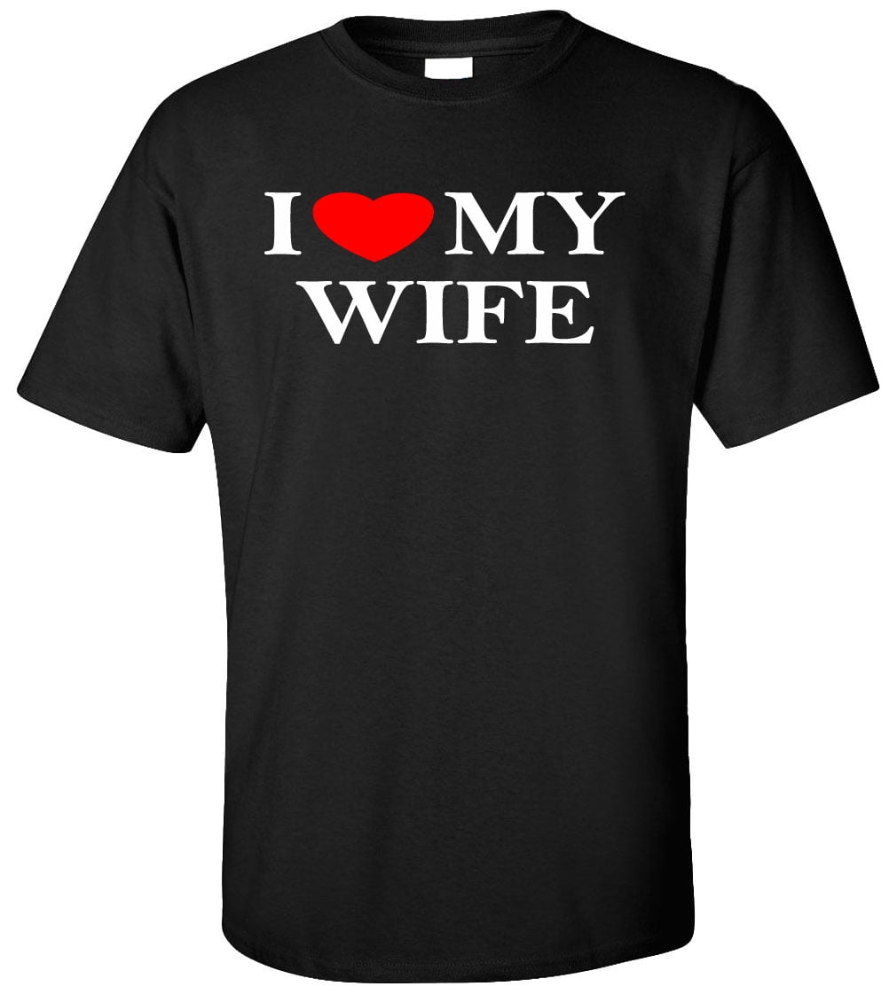 Joke gift Adult Unisex Tee Standard T Anniversary Valentines day Neon Happy Wife Keep Your Life T shirt