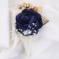 thumbnail image 3 of CSChome Wrist Flower For Wedding Faux Pearl Wrist Flower Adjustable Stunning Wedding Accessory Fade less Beautiful Wrist Flower Wedding Supply (Set of 1), 3 of 7