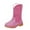 Hot Pink, variant on Girls Tall Boots Girls Kids Boots Embroidered Boots Girls Mid Calf Riding Shoes Little Kid/Big Kid(Gold,10 Toddler)