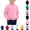 Pink, variant on YOUYEDIAN Kids Crewneck Sweatshirt Toddler Long Sleeve Tops Lightweight Fall Pullovers for Boys and Girls