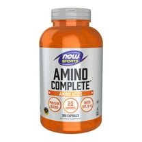 NOW Sports Nutrition, Amino Complete™, Protein Blend With 21 Aminos and B-6, 360 Veg Capsules