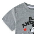 thumbnail image 4 of Disney Mickey Mouse Short Sleeve T-Shirt and Active Mesh Shorts Set (Boys), 2 Piece Set, Sizes 3T-7, 4 of 7
