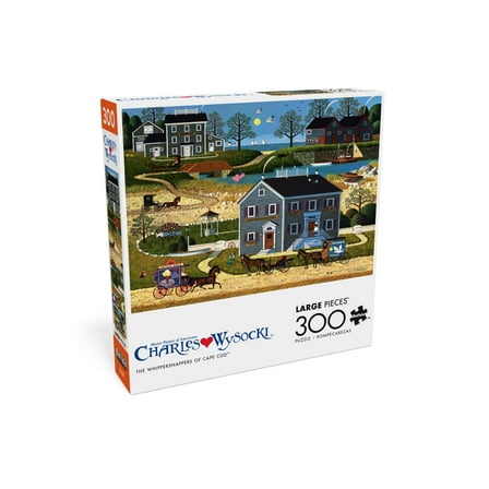 Buffalo Games The Whippersnappers of Cape Cod 300-Piece 21.25 x 15-Inch Interlocking Jigsaw Puzzle for Adults Ages 14 