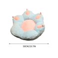 thumbnail image 3 of Kabnic Seat Cushion Cats Claw Outdoor Cushions Non-Slip Chair Cushion Pad Dining Chair Sofa Patio Office Desk Chair Cushions Light Blue, 3 of 8