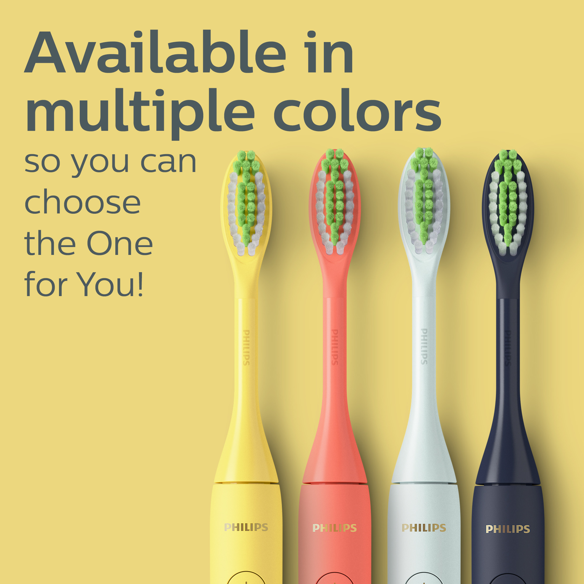 Philips One By Sonicare Battery Toothbrush, Mango, HY1100/02 - image 5 of 18