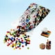 thumbnail image 4 of 200 piezas de mosaicos cuadrados de plástico coloridos para manualidades, bisutería y manualidades., 4 of 7