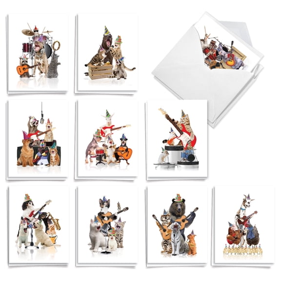NobleWorks Funny Anniversary Greeting Card w/ 5x7 Envelope (1 Card), For Men, Women, Couple, Husband, Wife, Parents Anniversary Congratulations Weird Conversation C7000ANG