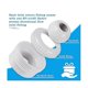 thumbnail image 5 of Sp1023 1-1/2in Inlet Return Fitting With Locknut And Gasket For With 3/4in Directional Flow Eyeball, 5 of 5