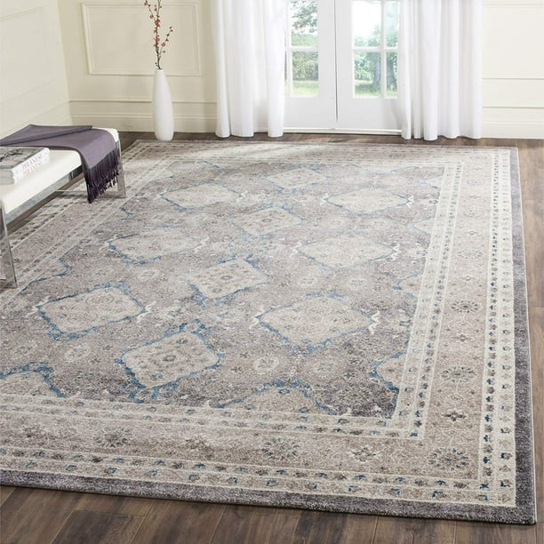 Safavieh Sofia Collection SOF366B Vintage Light Grey and Beige