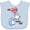 AE-Light Blue, variant on Inktastic My Nana Loves Me Boys or Girls Baby Bib