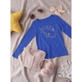 thumbnail image 3 of Cosmic Axolotl Long Sleeve Toddler -Image by Shutterstock,  2 Toddler, 3 of 4