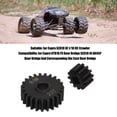 thumbnail image 3 of Engranaje 12T ANGGREK Engranaje De Eje Portal De Acero Negro 1/10 RC Crawler, 3 of 8