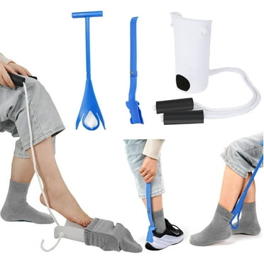 KEKOY Sock Aid Device for Senior, 3 Pieces Easy on and off Sock Assistant Devices, Sock Helper Dressing Aids for Elderly, Pregnant, Diabetics
