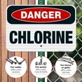 thumbnail image 4 of Danger Chlorine Sign, OSHA Danger Sign,, 4 of 8
