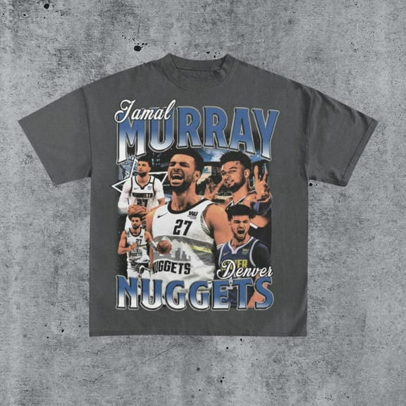 Vintage 90s JAMAL MURRAY Shirt Retro Classic Graphic Tee Bootleg Bestseller Unisex Sport Gift