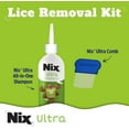 thumbnail image 4 of Nix Ultra Superlice Treatment, All-in-One Shampoo, 4 Fl Oz & Lice Removal Comb, 4 of 5