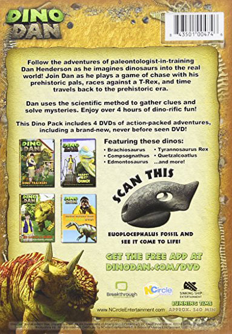 Dino Dan: Dino 4 Pack (DVD) - image 2 of 2