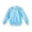 1#Light Blue388, variant on Byoo Mardi Gras Tween Girls Baseball Jacket Sequined Solid Color Zipper Loose Fit Bomber Coat Outerwear Soft Clothing for Kids