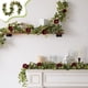 thumbnail image 1 of Christmas Rattan Garland Green Pin Needle Style | 5.9ft Artificial Dog Tail Shaped Decorative Vine for Indoor Outdoor Party Home Holiday Decor | 1 Piece 70.9 Inch Flexible Plastic, 1 of 6