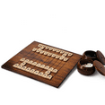 thumbnail image 3 of Premium Rosewood Shogi and Go Board Game Set with 361 Stones & 2 Storage Bowls | 20” Classic Strategy Game, Handmade Wooden Board for Advanced Players & Collectors, Durable Tabletop Entertainment, 3 of 5