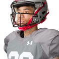thumbnail image 2 of Correa de barbilla Under Armour Spotlight YTH roja para casco, 2 of 2
