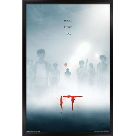 IT - Mist Wall Poster, 14.725" x 22.375", Framed