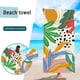 thumbnail image 1 of Toalla de Playa de Microfibra Súper Suave, Toalla de Baño con Estampado Especial, Manta de Playa Anti-Arena, Toalla Multiusos para Viajes, Piscina y Camping (70 X 150 Cm)., 1 of 7
