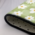 thumbnail image 5 of Daisies Flowers Square Shaggy Area Rug, Rugs for Living Room Bedroom Non Slip Door Mat Indoor Carpet Machine Washable Nursery Home Decor Floor Mats for Entryway 60x39in-#, 5 of 5