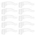 thumbnail image 1 of 20 Paires de Protège-Oreilles Antidérapants en Silicone (Transparent), 1 of 9