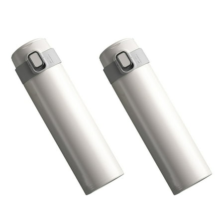 

KKCXFJX 2PCS Stainless Steel Water Bottle 480ML/16OZ Bouncing Bottles