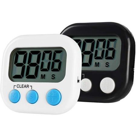 

Kitchen Timer Digital Timer Stopwatch Magnetic Short-Term Kitchen Clock Timer for Cooking Baking