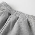 thumbnail image 5 of Sweatpants Kids Boys Grey Sweatpants Basic Boys' Athletic Pants Dinosaur Embroidery Sweatpants with Pocket 5-6 Years Boys Pants, 5 of 8