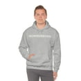 thumbnail image 5 of You are worthy barcode Heavy Blend Hooded Sweatshirt, 5 of 6